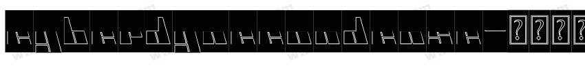 cyberdynecondense字体转换