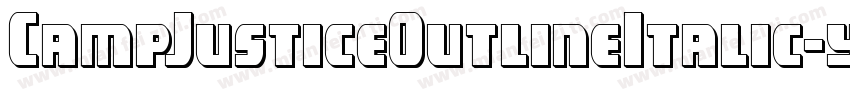 CampJusticeOutlineItalic-yd0m字体转换
