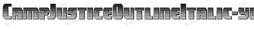 CampJusticeOutlineItalic-yd0m字体转换