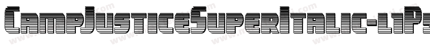 CampJusticeSuperItalic-l1P5字体转换