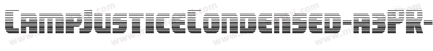 CampJusticeCondensed-a3PR字体转换