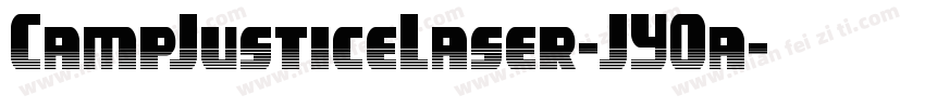 CampJusticeLaser-JYOa字体转换