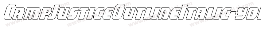 CampJusticeOutlineItalic-yd0m字体转换
