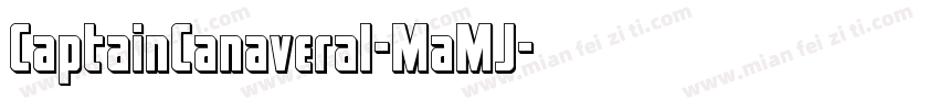 CaptainCanaveral-MaMJ字体转换