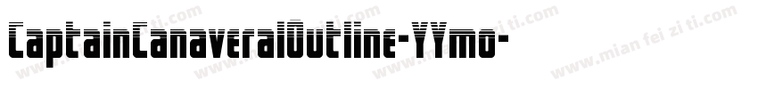 CaptainCanaveralOutline-YYmo字体转换