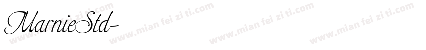 MarnieStd字体转换