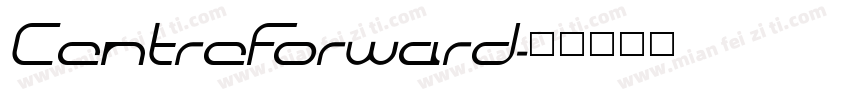 CentreForward字体转换