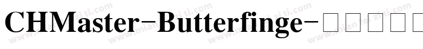 CHMaster-Butterfinge字体转换