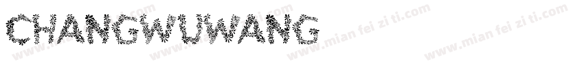 CHANGWUWANG字体转换