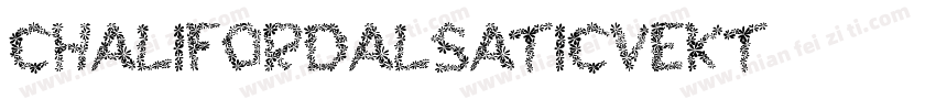 ChaliforDalsaticVEKT字体转换