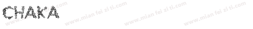 chaka字体转换