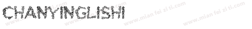 chanyinglishi字体转换