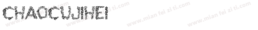chaocujihei字体转换