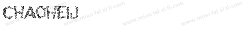 chaoheij字体转换