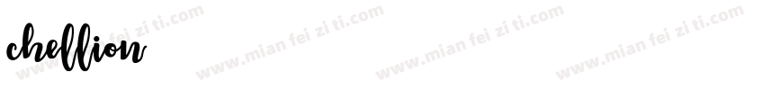 chellion字体转换