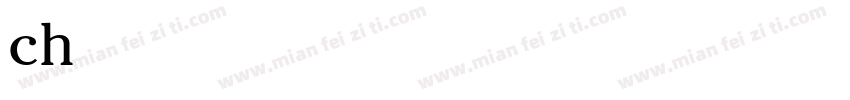 cheltenham字体转换