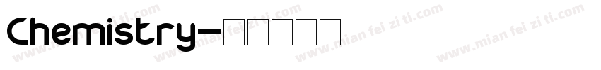 Chemistry字体转换