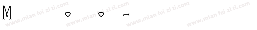 Myeonchoche字体转换