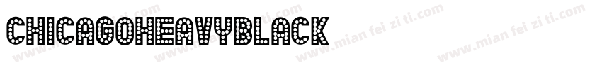 ChicagoHeavyBlack字体转换