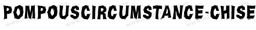 PompousCircumstance-Chiseled字体转换