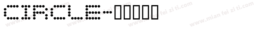 CIRCLE字体转换