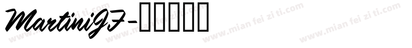 MartiniJF字体转换
