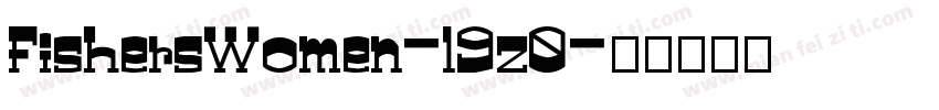 FishersWomen-l9z0字体转换