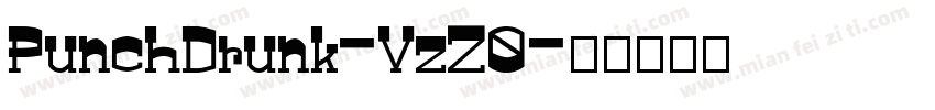 PunchDrunk-VzZ0字体转换