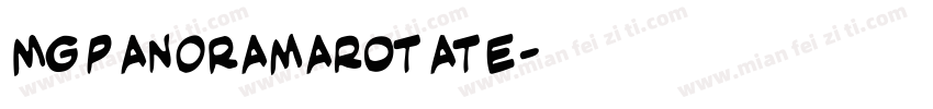 MgPanOramaRotate字体转换
