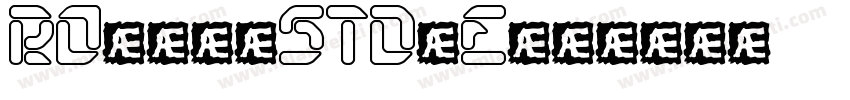 RoシリウスStd-E字体转换
