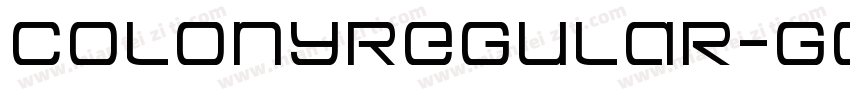 ColonyRegular-go2q字体转换