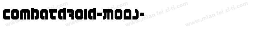 CombatDroid-Mo0J字体转换