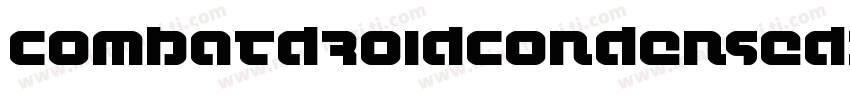 CombatDroidCondensedItalic-lmoq字体转换