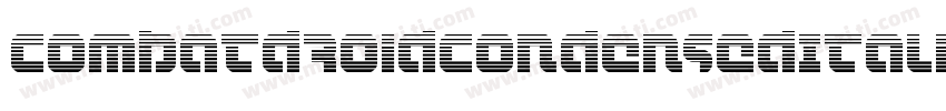 CombatDroidCondensedItalic-lmoq字体转换