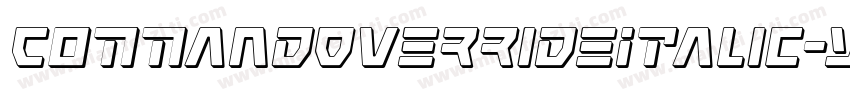 CommandOverrideItalic-Yp14字体转换