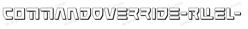 CommandOverride-RWEl字体转换