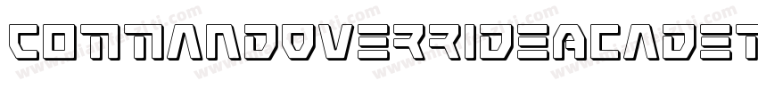 CommandOverrideAcademy-Yp18字体转换