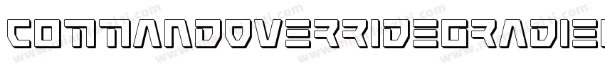 CommandOverrideGradient-1xJB字体转换