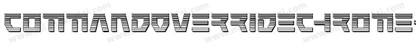 CommandOverrideChrome-Mg4x字体转换