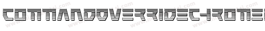 CommandOverrideChromeItalic-KLgD字体转换