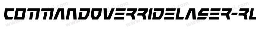 CommandOverrideLaser-rLOL字体转换