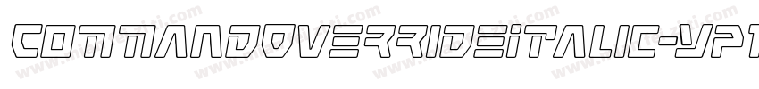 CommandOverrideItalic-Yp14字体转换