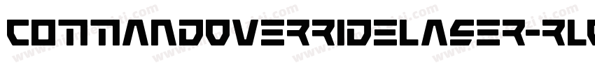 CommandOverrideLaser-rLOL字体转换