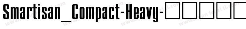 Smartisan_Compact-Heavy字体转换