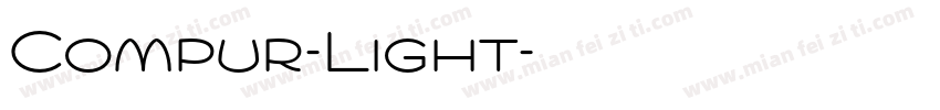 Compur-Light字体转换