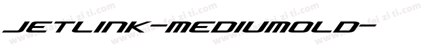 jetlink-mediumold字体转换