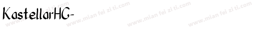 KastellarHC字体转换