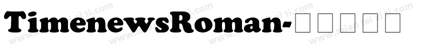 TimenewsRoman字体转换