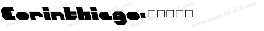 Corinthiago字体转换