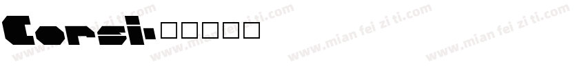 Corsi字体转换